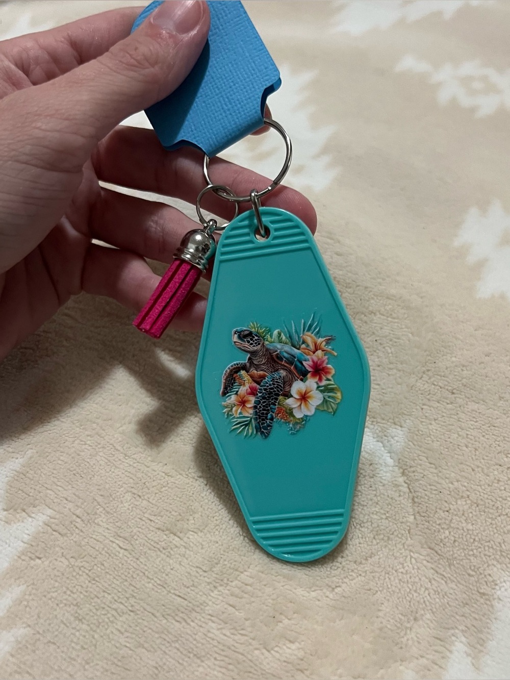 Sea Turtle Keychain 🌺